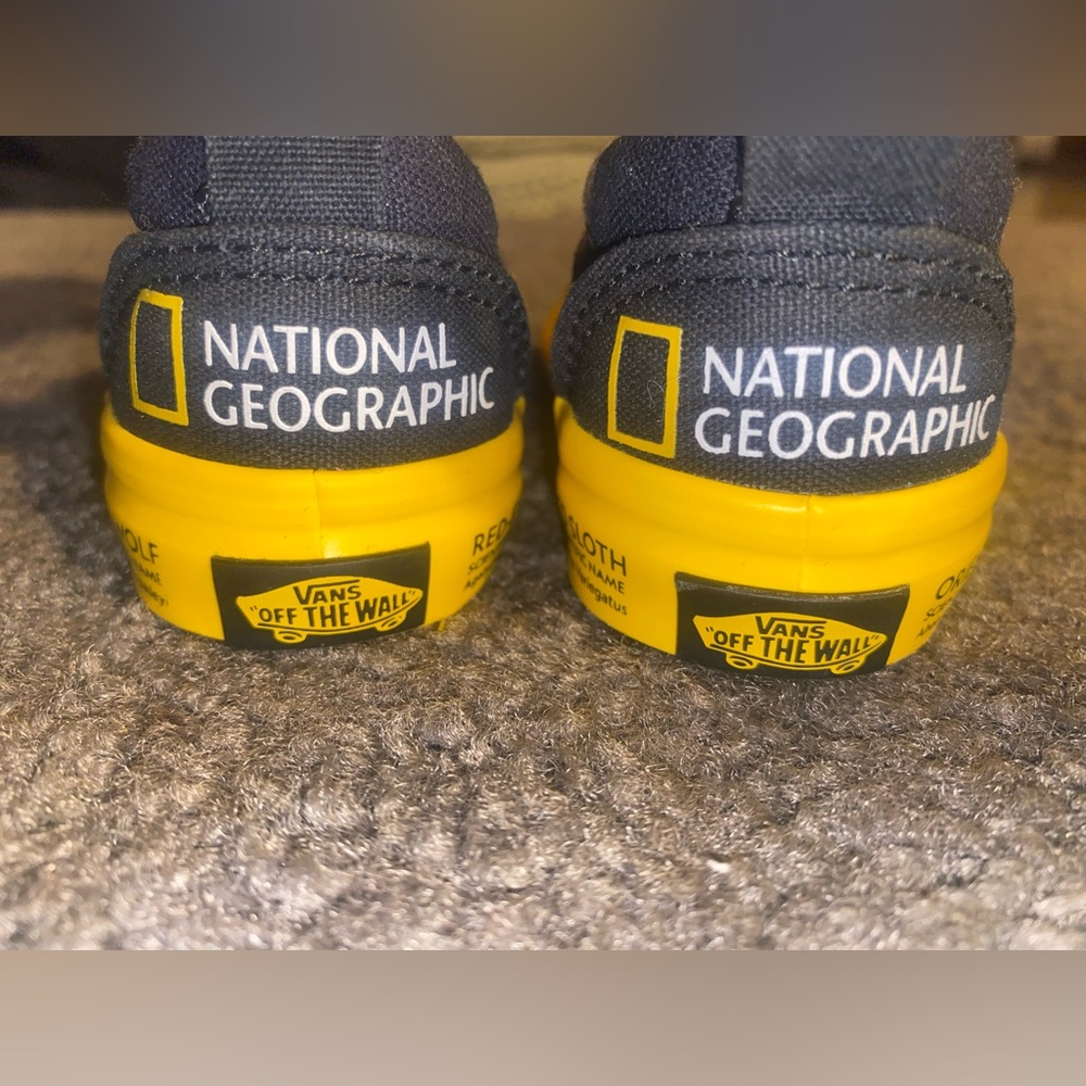 National Geographic Limited Edition Vans